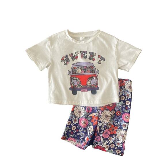 SHEIN “Sweet Love” Matching Set 4 - Picture 1 of 4